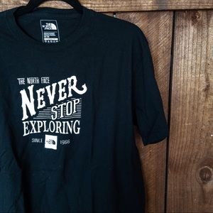 Men’s The North Face Black Graphic T Shirt Size M